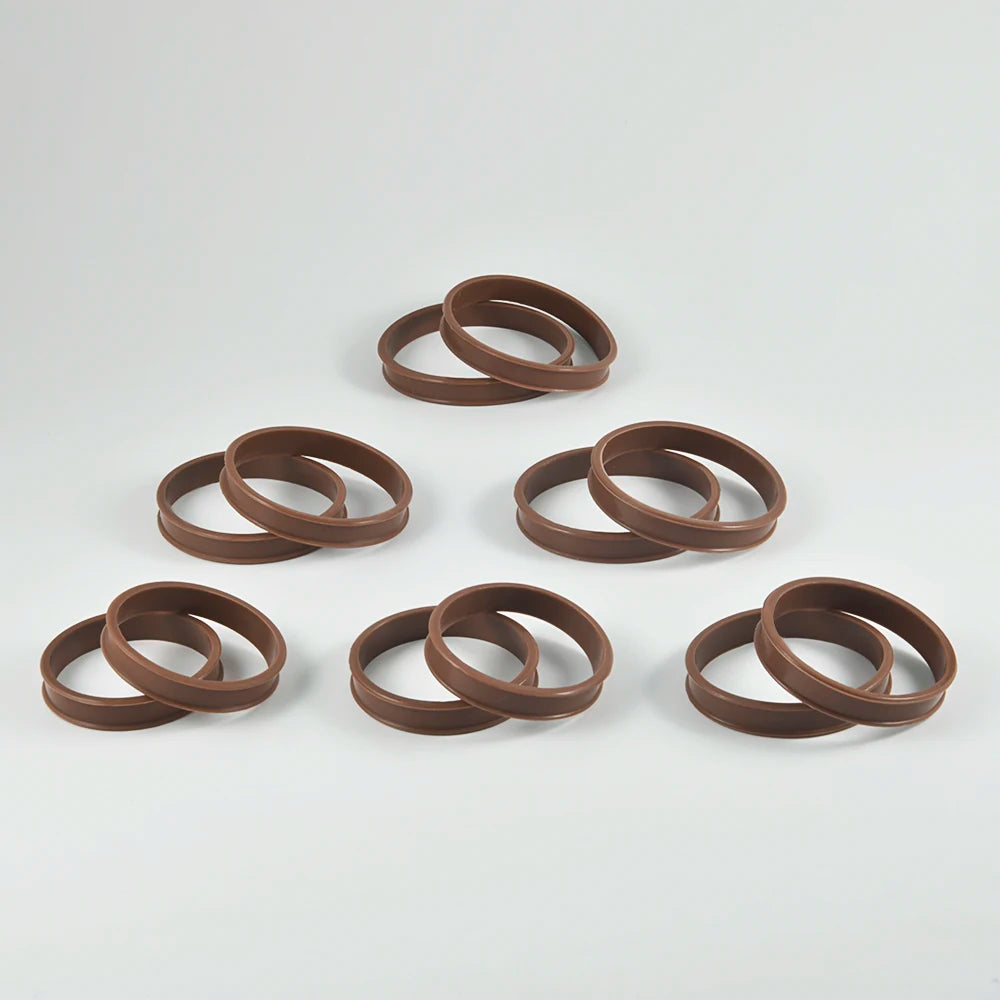 Large Size Dark Flesh-Colored Silicone Gauges Tunnels 3-76mm