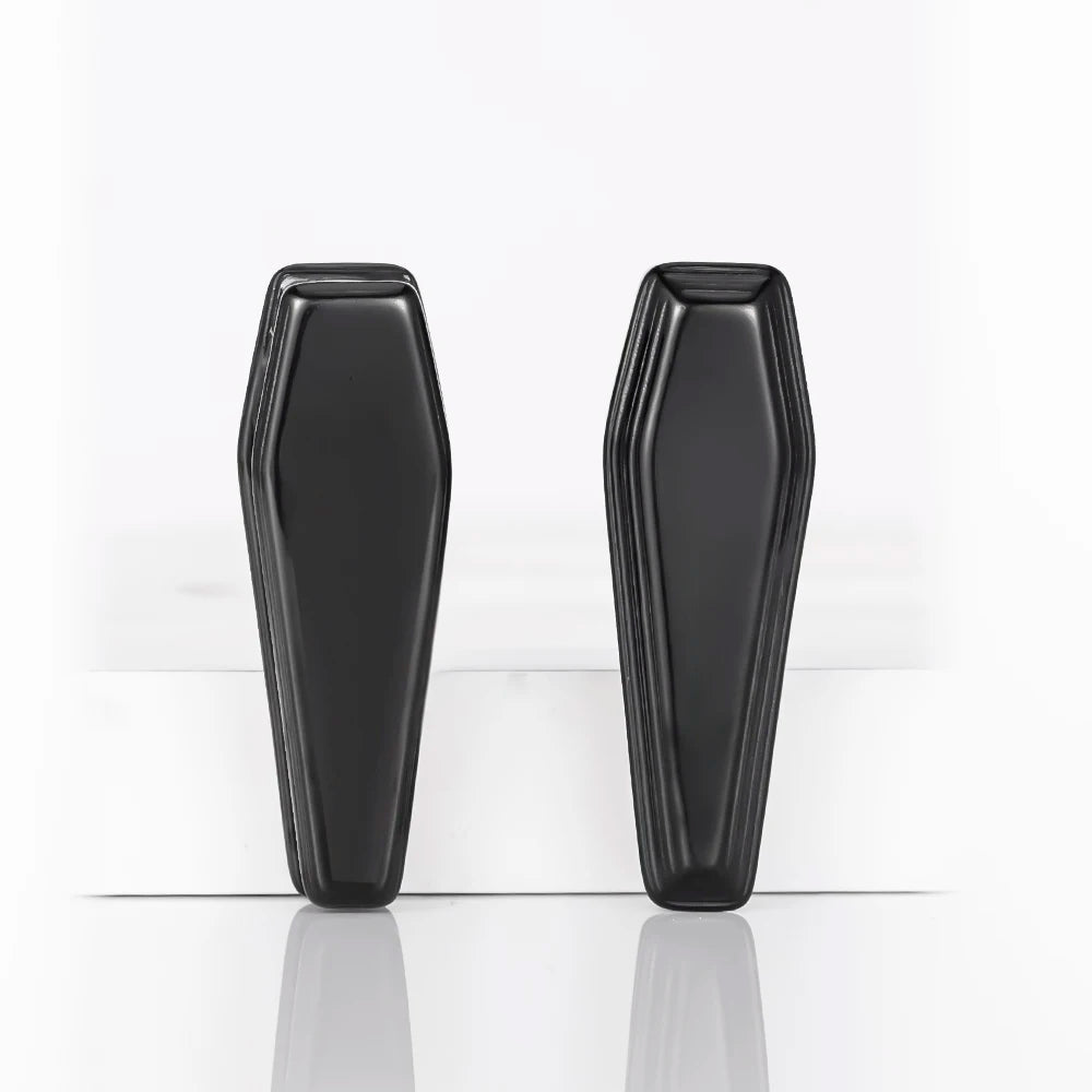 Coffin Weights Silver or Black 8mm