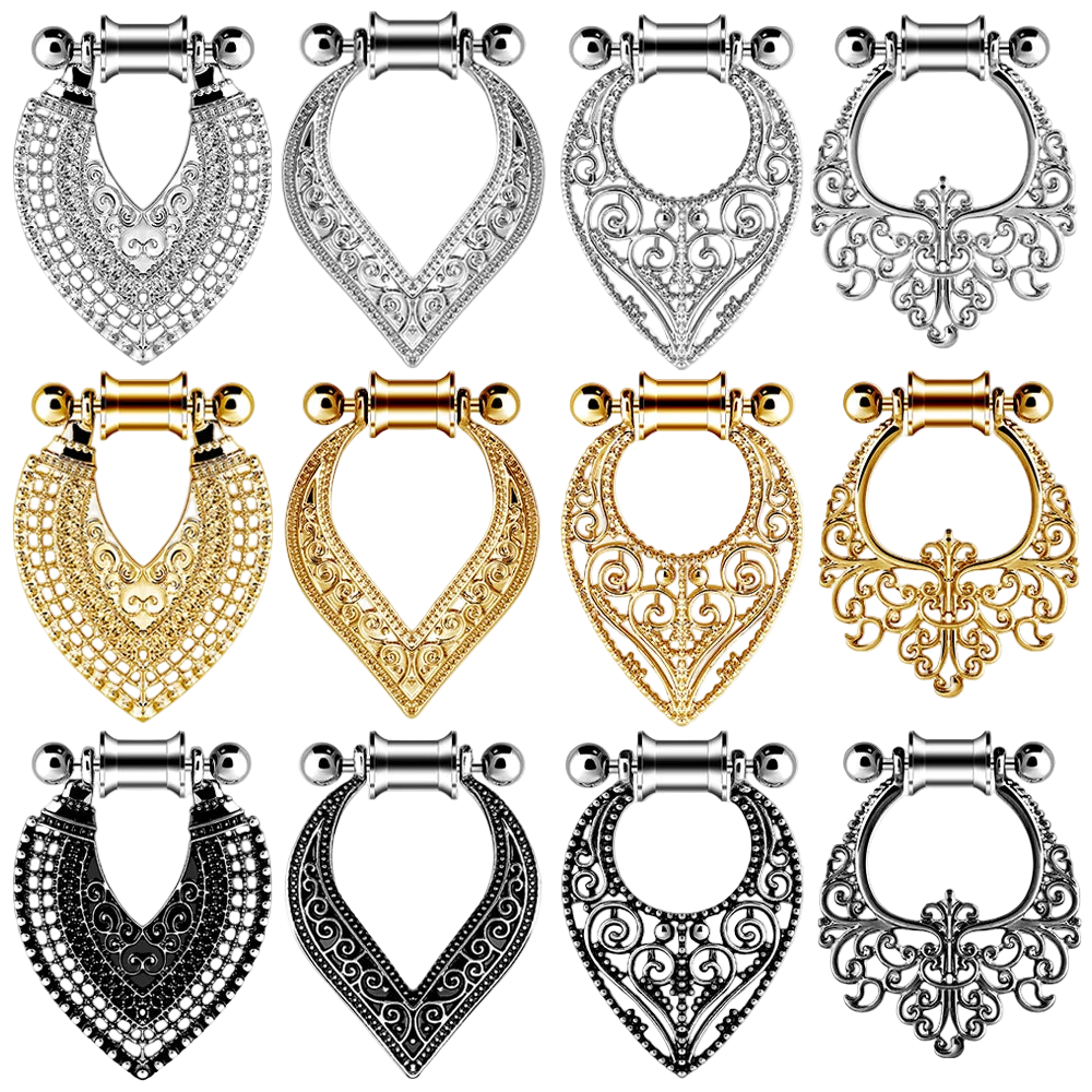 Boho Dangle Tunnels 4-30mm