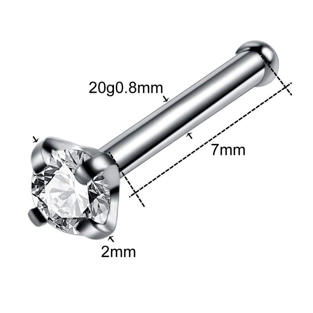 Nose Stud 20g/2mm