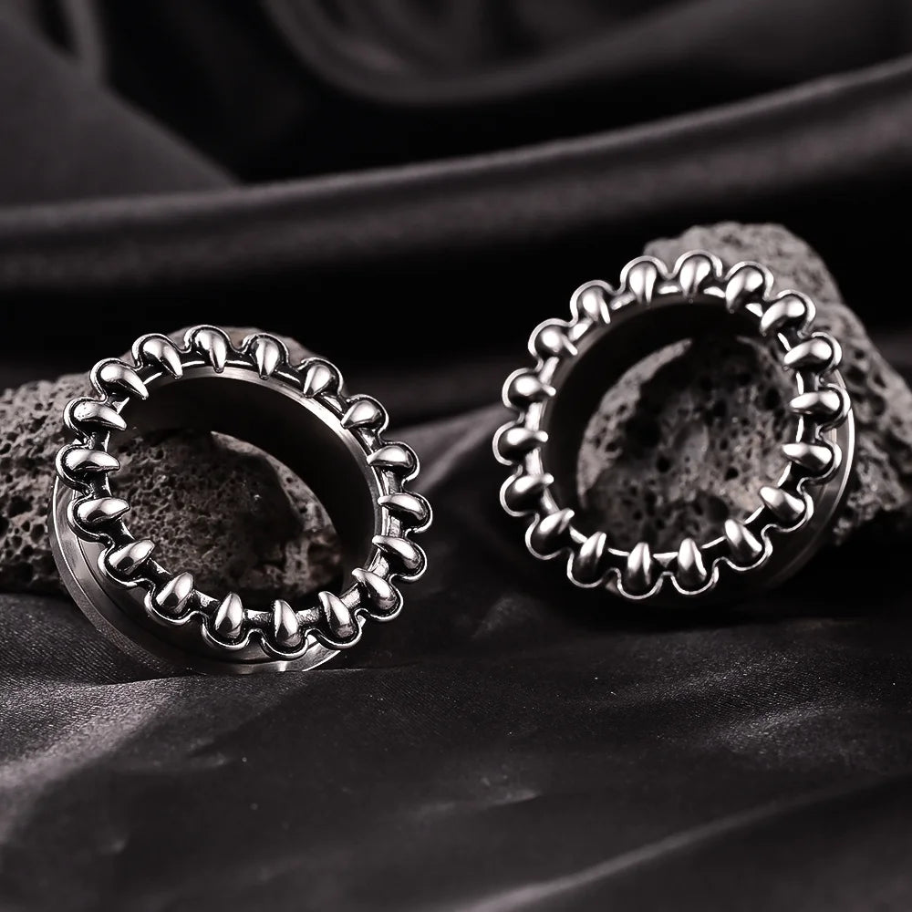 Claw Teeth Tunnels Plugz 8-25mm