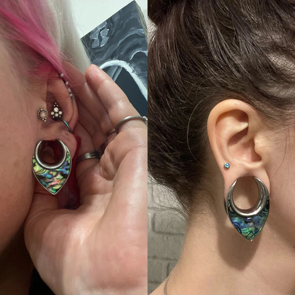 Rainbow Shell Saddle Tunnels 8-25mm