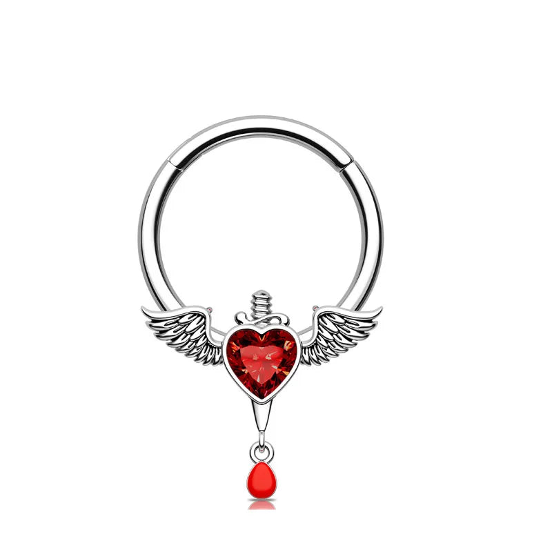 Bat Septum Tragus Conch Piercing 16G