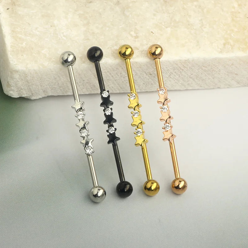 Industrial Barbell 14g