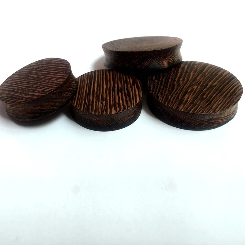 Large Size Plugz Natural Wood Hand Made 30-100mm