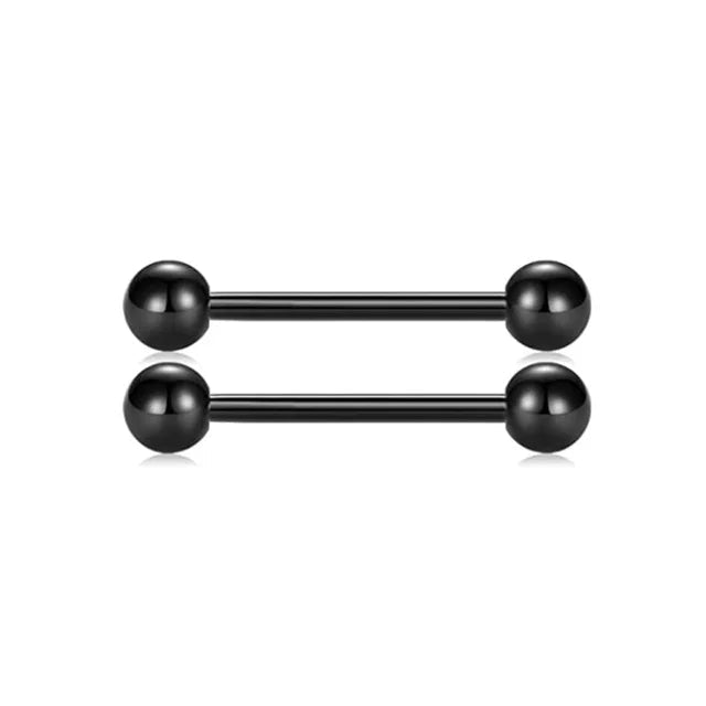 Gothic Nipple Barbells 14G
