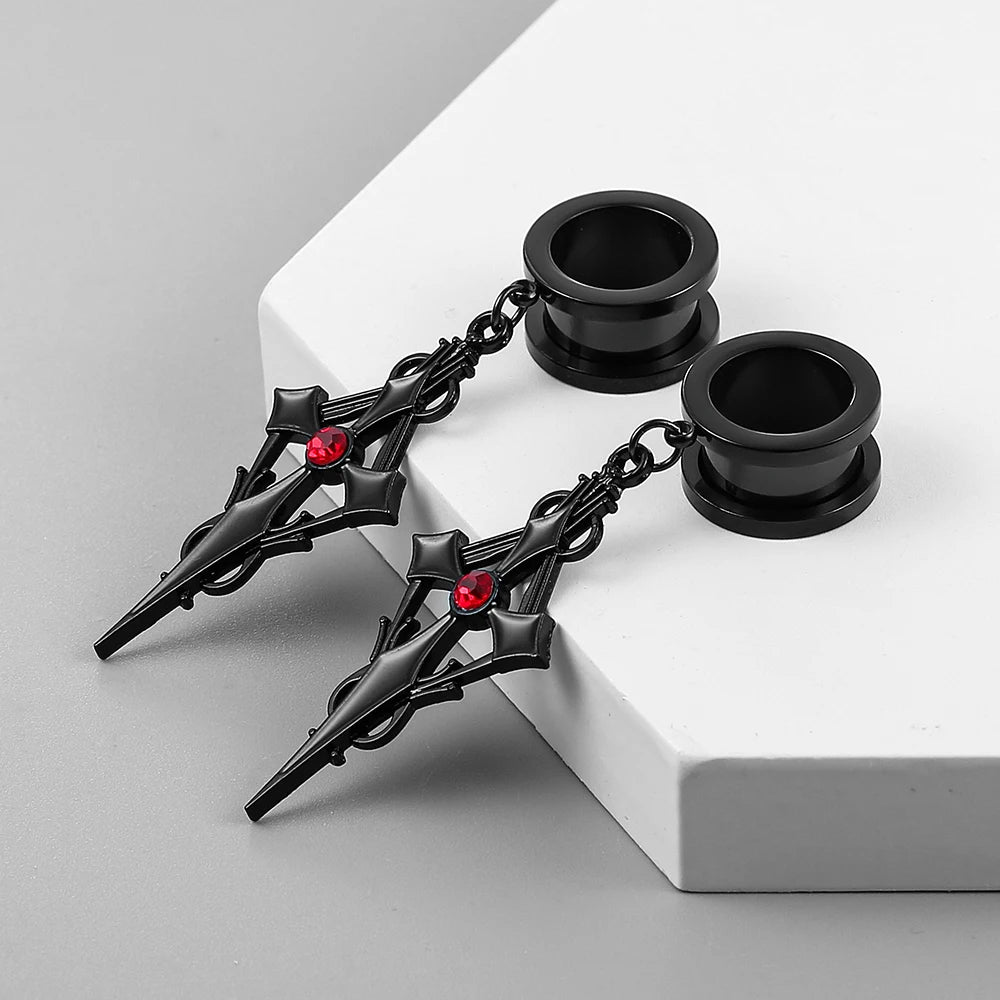 Unique Gothic Cross Tunnels 6-25mm