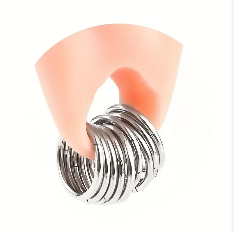 5pcs Surgical Steel Ear Rings