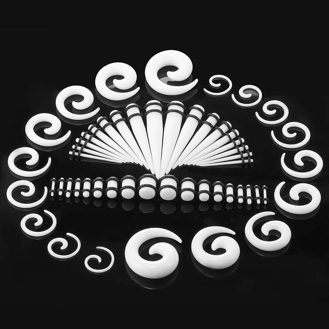 54pcs/set Tapers Stretching Starter Kit 1.6mm-10mm