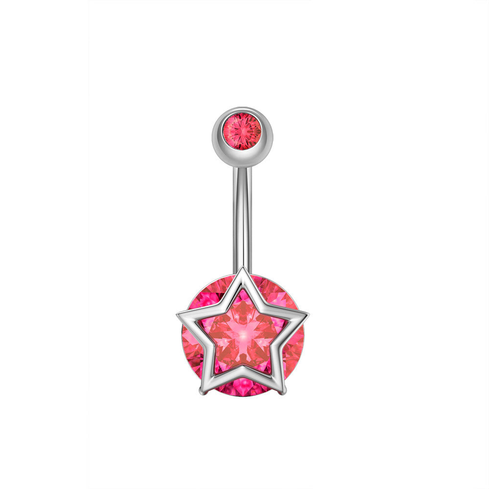 Unique Belly Button Navel Ring 14g