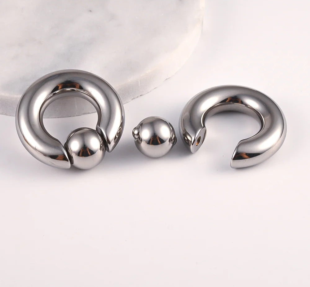 Ring Weight Gauge Septum Prince Albert 3-10mm