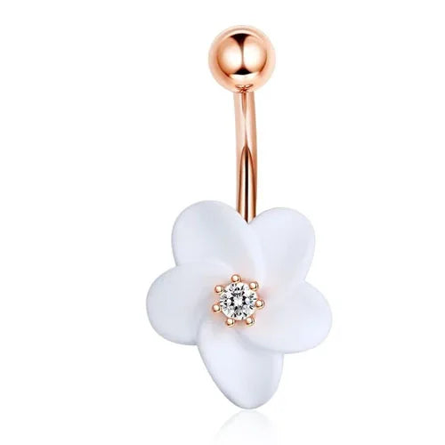 Surgical Stainless Steel Belly Button Ring