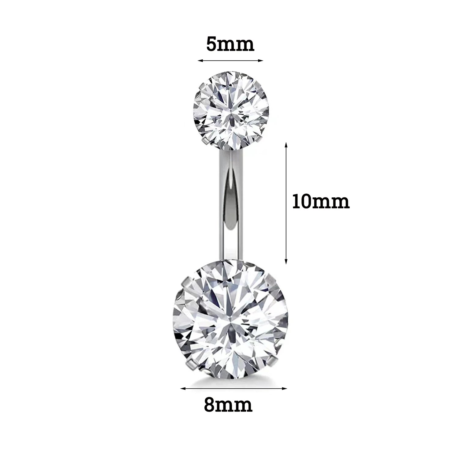 Surgical Steel Belly Ring Variety of Styles